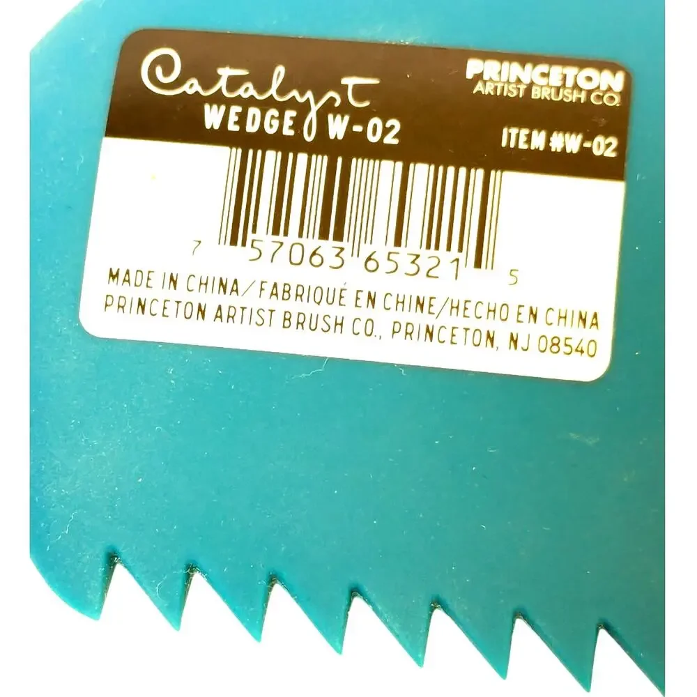 Princeton Catalyst W-02 Buttercream Comb Cake Texture Tool New
